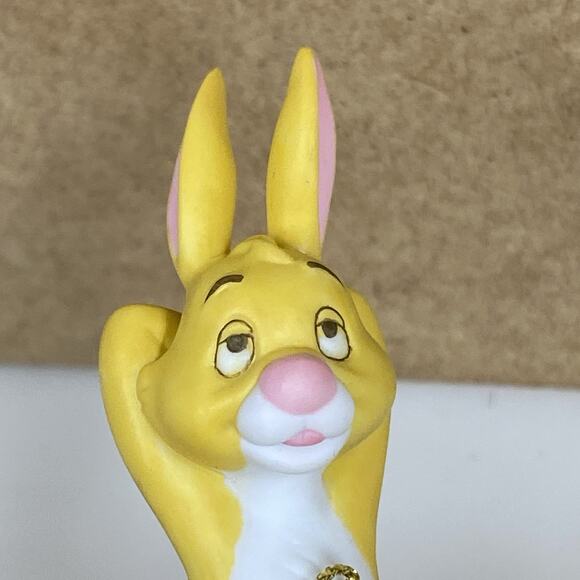 Bradford Editions Pooh’s Slumbertime Adventures Ornament Wish Upon A Star Rabbit - Picture 2 of 9